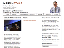 Tablet Screenshot of marvinzonis.com